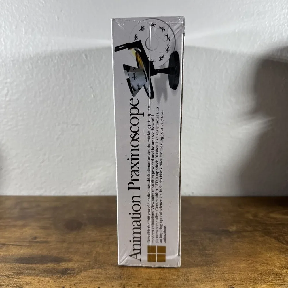 Animation Praxinoscope by Kidzlabs 4M Optical Toy Kit - NEW Sealed